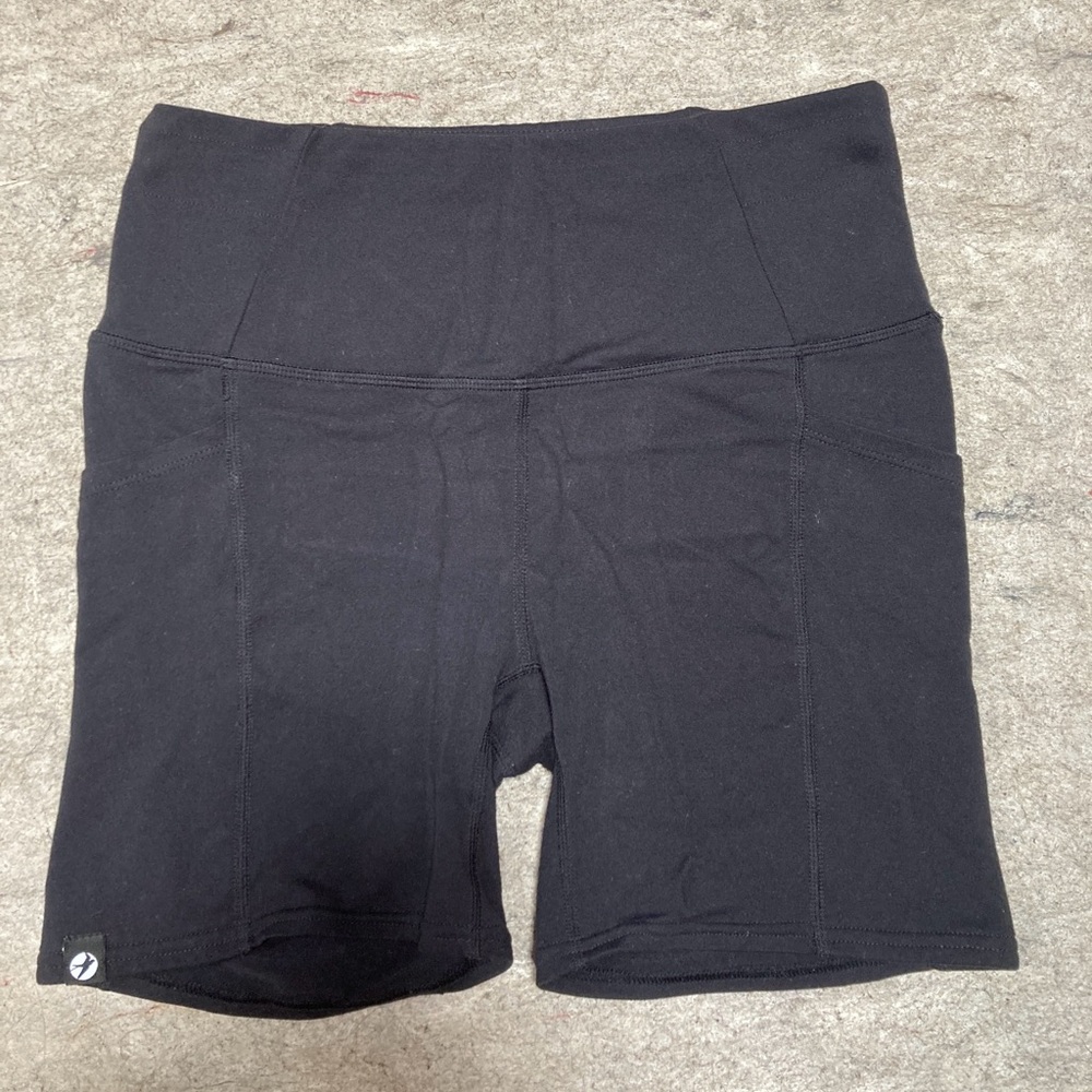 Oiselle Pocket Jogger Shorts Black/Size 4